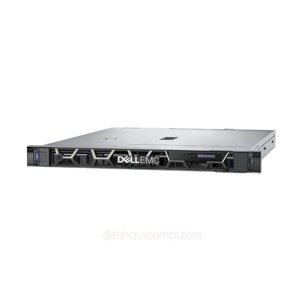 DELL POWEREDGE R250 |INTEL XEON E-2314 |16GB RAM |2TB HDD |450W 1U RACK SERVER