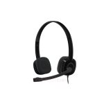 LOGITECH H151 STEREO HEADSET WITH NOISE-CANCELLING MICROPHONE