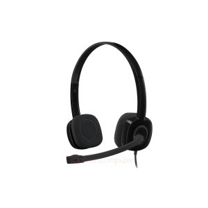 LOGITECH H151 STEREO HEADSET WITH NOISE-CANCELLING MICROPHONE