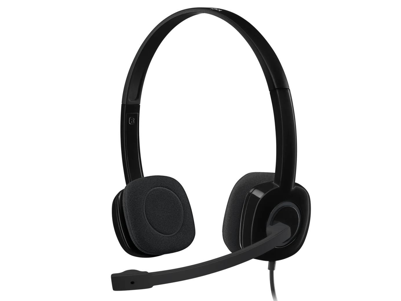 LOGITECH H151 STEREO HEADSET WITH NOISE-CANCELLING MICROPHONE - Image 2