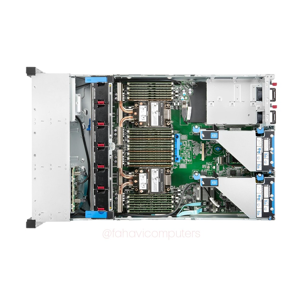 HPE PROLIANT DL380|INTEL XEON SCALABLE 4214R |GEN10 2U RACK MOUNT SERVER| 10 CORES |32GB RAM |1.2TB HDD WITH RAILS - Image 4