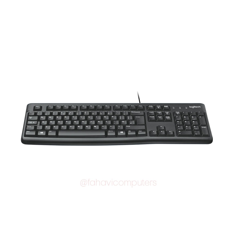 LOGITECH MK120 USB WIRED KEYBOARD AND MOUSE COMBO - Image 3