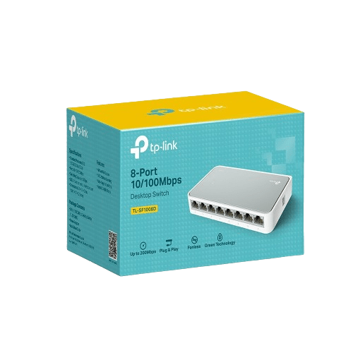 TP-LINK TL-SF1008D 10/100mbps 8 PORT DESKTOP SWITCH - Image 5