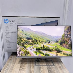 HP M32F 32 INCH FRAMELESS MONITOR  1920×1080 FHD DISPLAY WITH VGA AND 2 HDMI PORTS