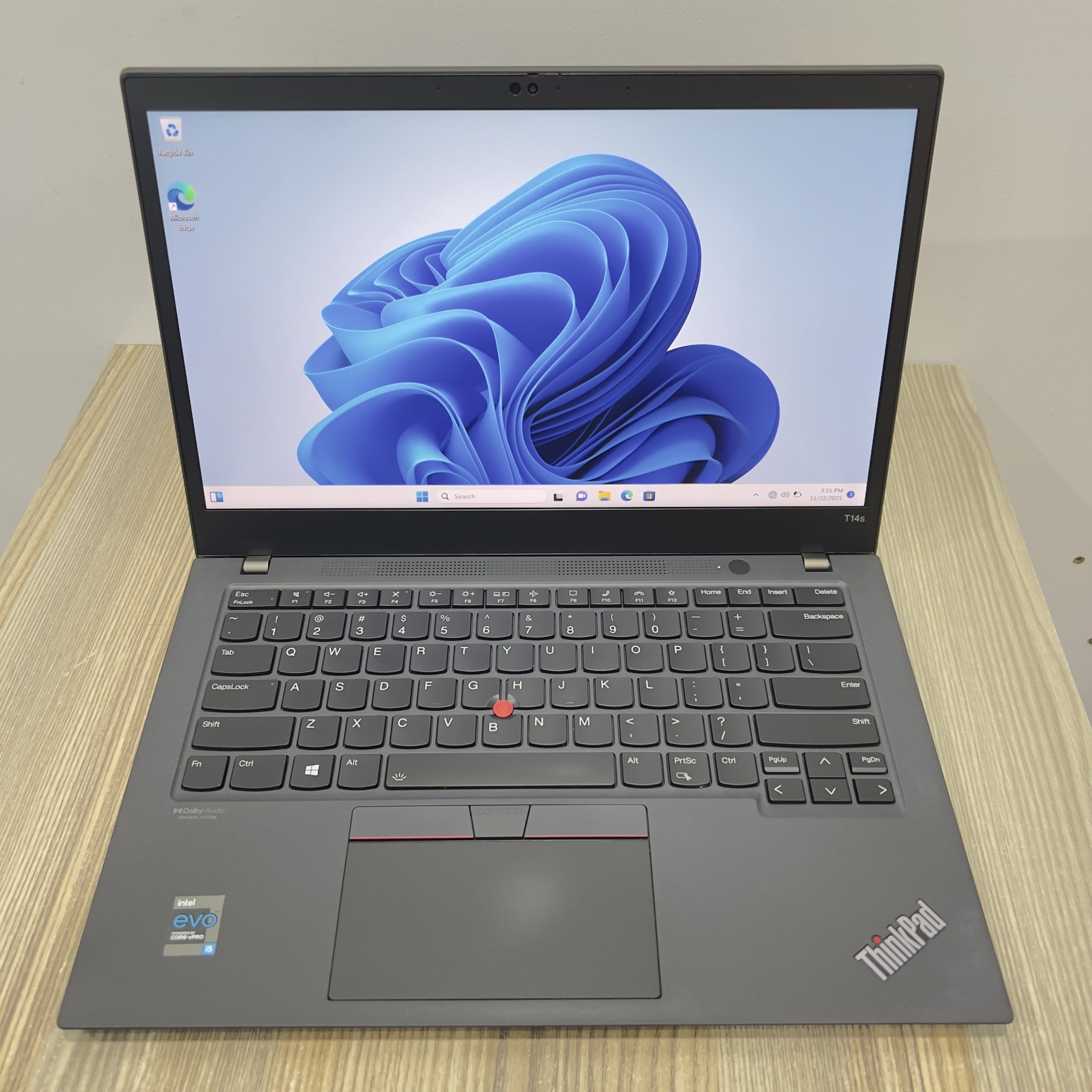 LENOVO THINKPAD T14S GEN 2 (MODEL: 20WNS2EU00) | INTEL CORE i5-1145G7 PROCESSOR (8 CORES, 2.6GHZ BASE, UP TO 4.4GHZ TURBO) | 16GB RAM | 512GB SSD STORAGE | INTEL IRIS Xe GRAPHICS | 14-INCH FULL HD DISPLAY | WINDOWS 11 PRO OPERATING SYSTEM | SLIM DESIGN - Image 9